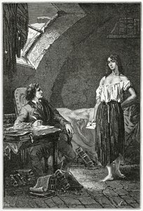 Ilustración de Los Miserables, Siglo XIX de Alphonse Marie de Neuville